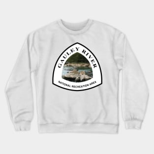 Gauley River National Recreation Area trail marker Crewneck Sweatshirt